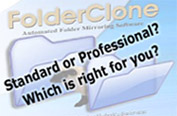 FolderClone or FolderClone pro - which is right for you?