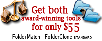 FolderClone and FolderMatch for one great price